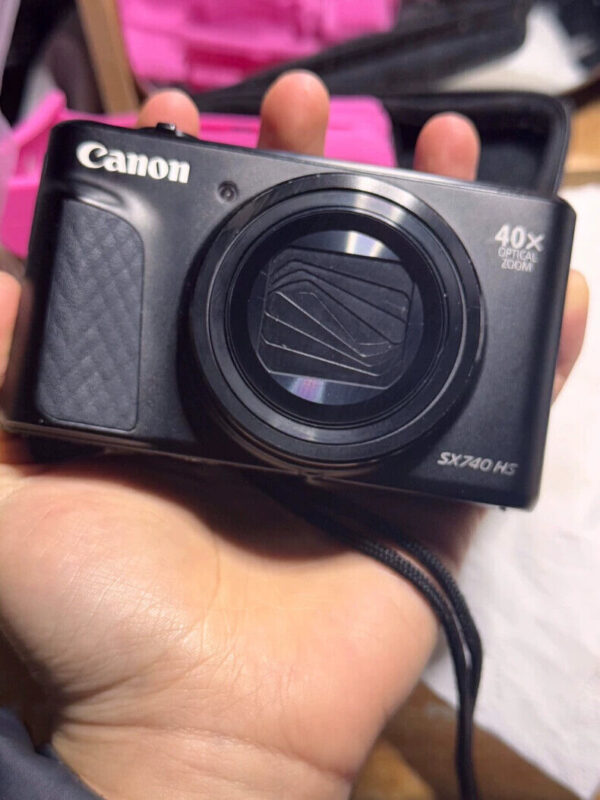 Canon PowerShot SX740 HS 20.3MP Digital Camera - 40x Zoom | 4K Video | Wi-Fi & Bluetooth - Image 9