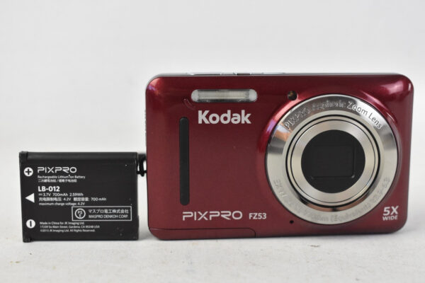 📸 Kodak PixPro FZ53 – 16.1MP Digital Camera (Red) - Image 3