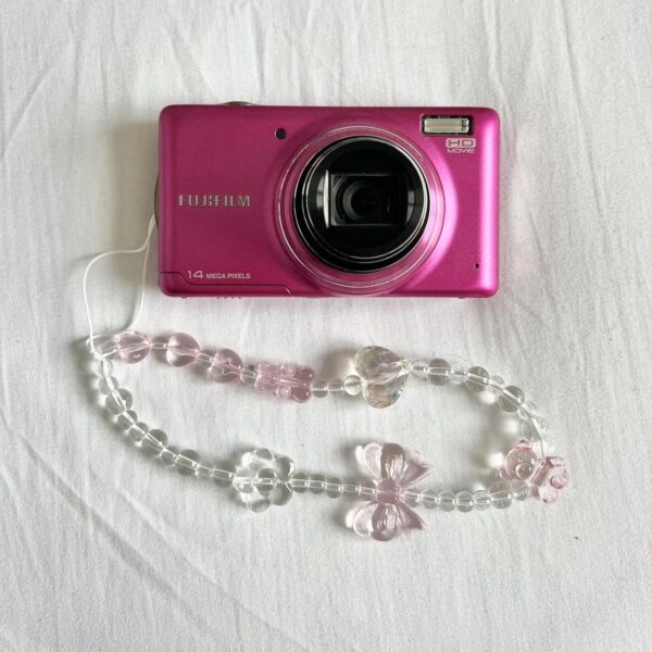 Used Samsung Vintage Finepix T350 14MP Pink Digital Camera - Image 5