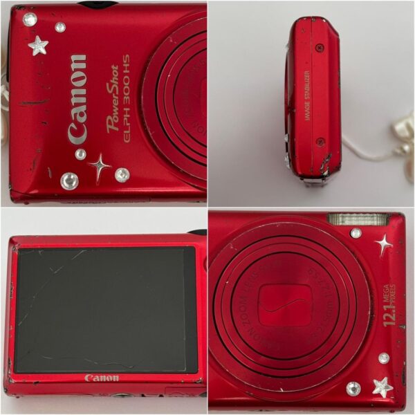 Canon Powershot Elph 300 Hs Digital Camera 🍒 Dp - Image 4