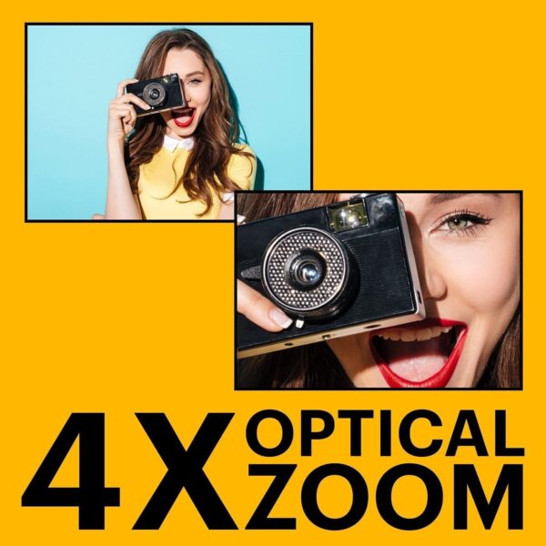 KODAK PIXPRO Friendly Zoom FZ45 Red 16MP Digital Camera with 4X Optical Zoom... - Image 2