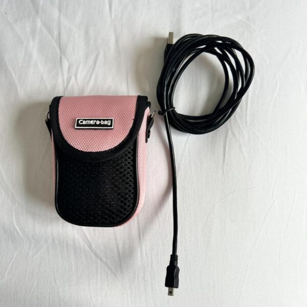 Used Samsung Vintage Finepix T350 14MP Pink Digital Camera - Image 3