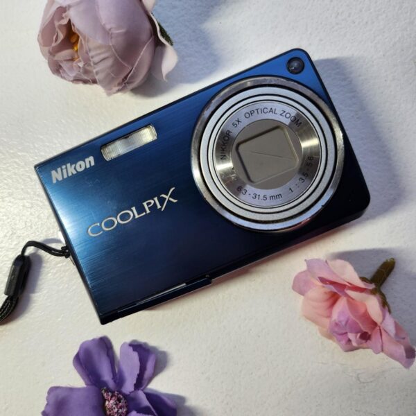 Blue Nikon Coolpix S550 Digital Camera Fb - Image 4