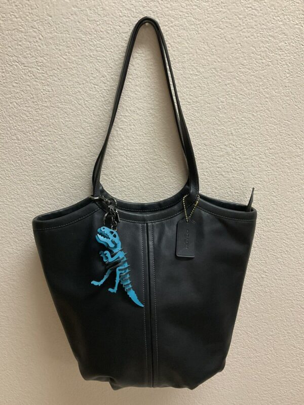 Coach 1941 Bae Laptop Tote Glove Tanned Leather Black C2269