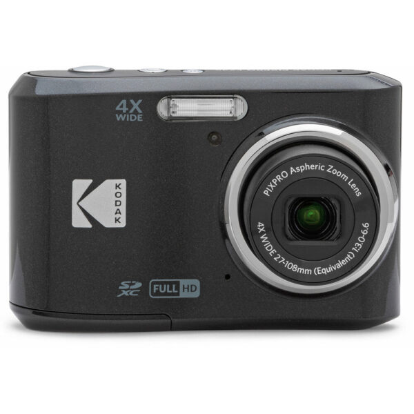 Kodak PIXPRO FZ45 16MP Digital Camera Black with Lexar 64GB Memory Card - Image 3