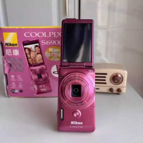 Nikon Coolpix S6900 Compact Digital Camera Built-In Wi-Fi PINK - Image 4